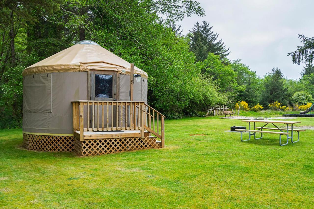 Long Beach Camping Resort Yurt 8 Oceanview Exterior photo