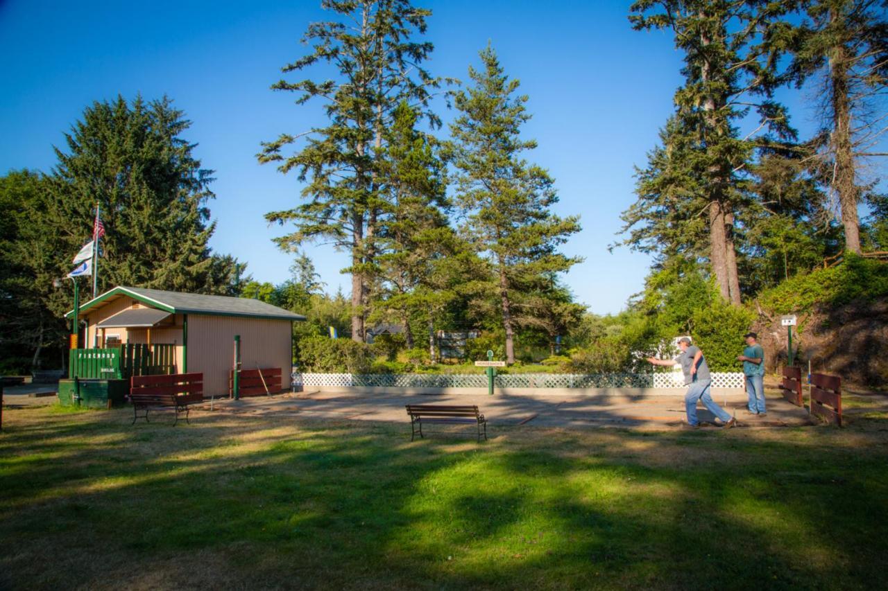 Long Beach Camping Resort Yurt 8 Oceanview Exterior photo